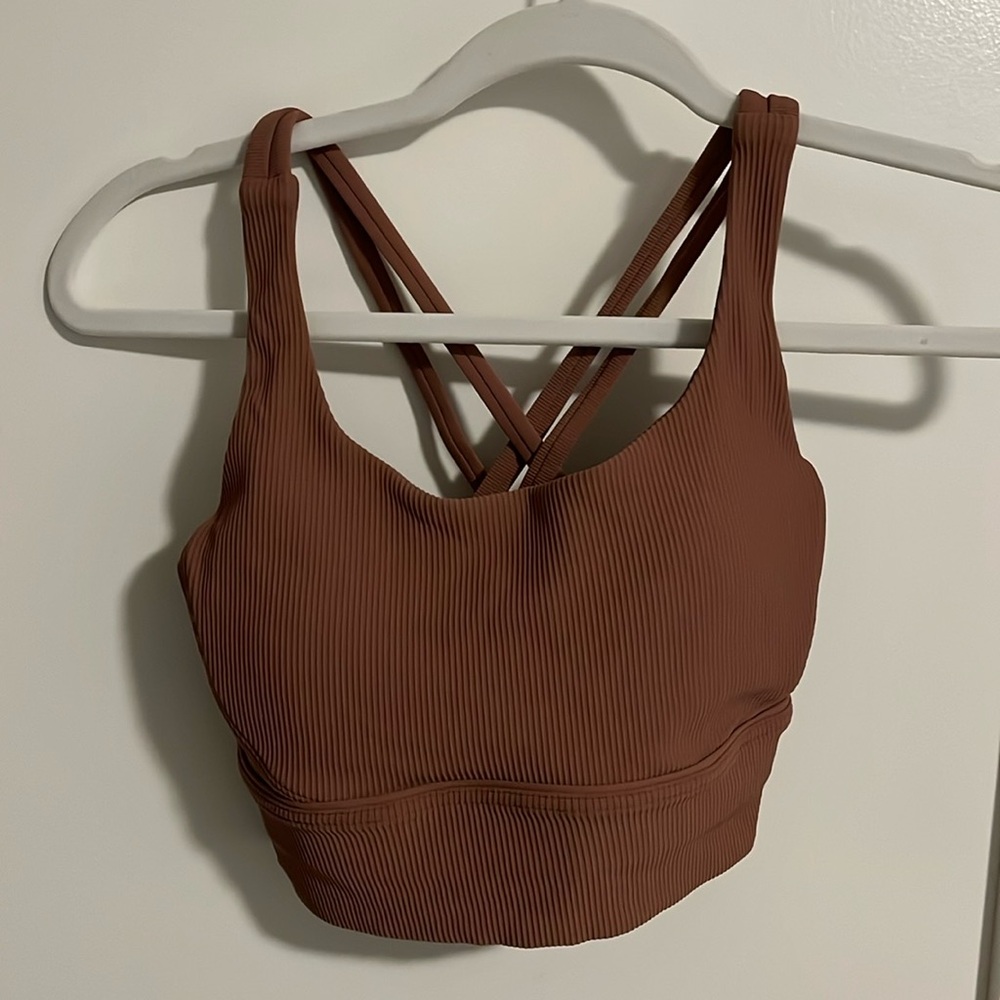 Lululemon long line sports bra